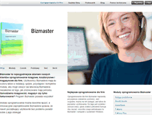 Tablet Screenshot of bizmaster.pl